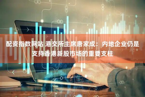 配资指数网站 港交所主席唐家成：内地企业仍是支持香港新股市场的重要支柱